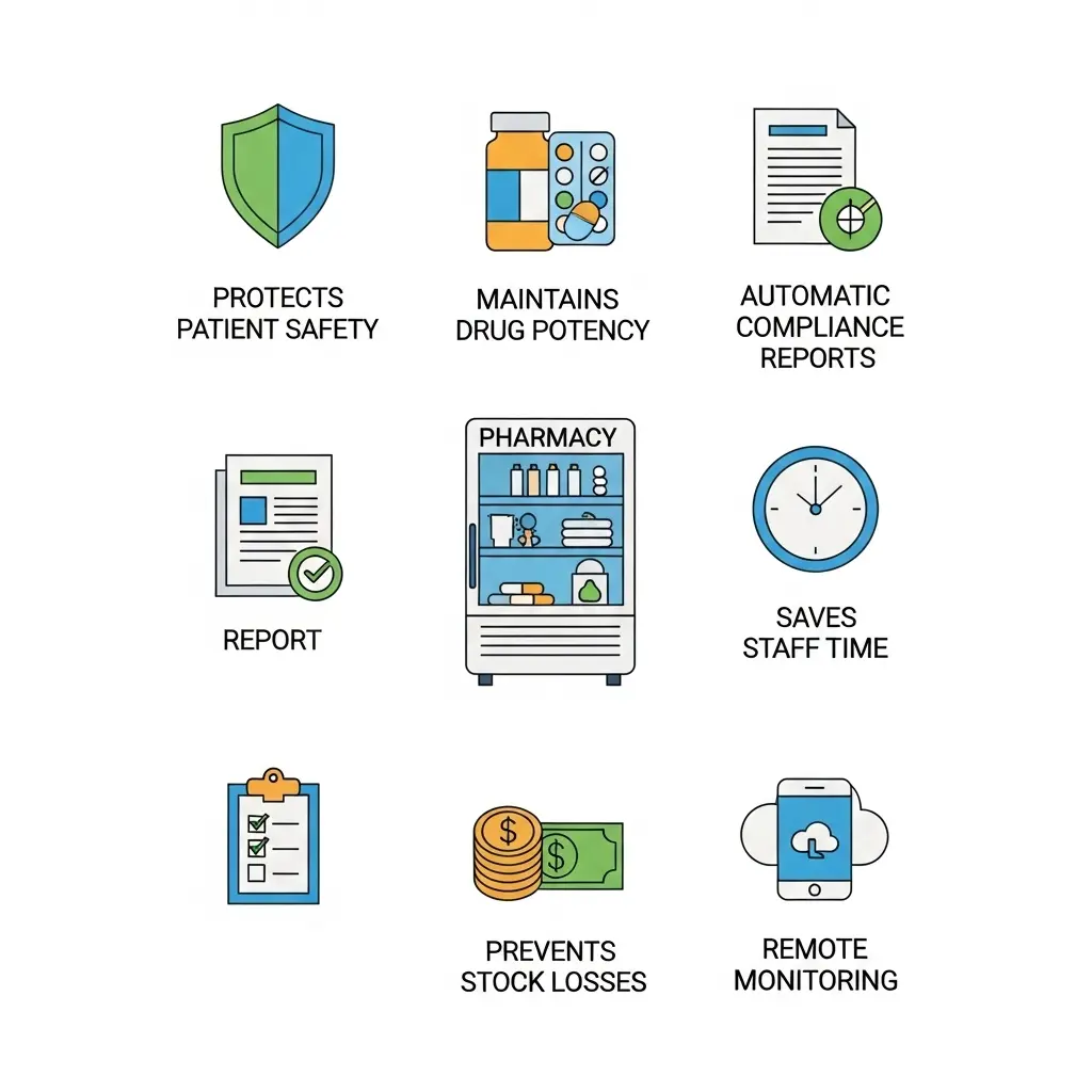 Benefits of Digital Pharmacy Temperature Monitoring