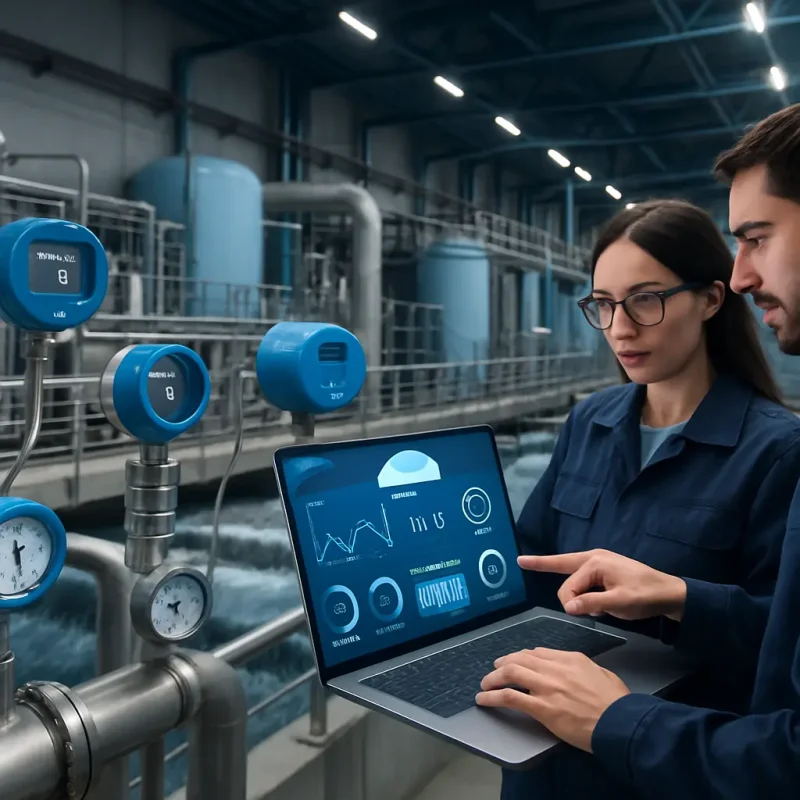 advantages of smart water management system Advantages of Smart Water Management System with IoT sensors monitoring water quality, flow, pressure, and tank levels