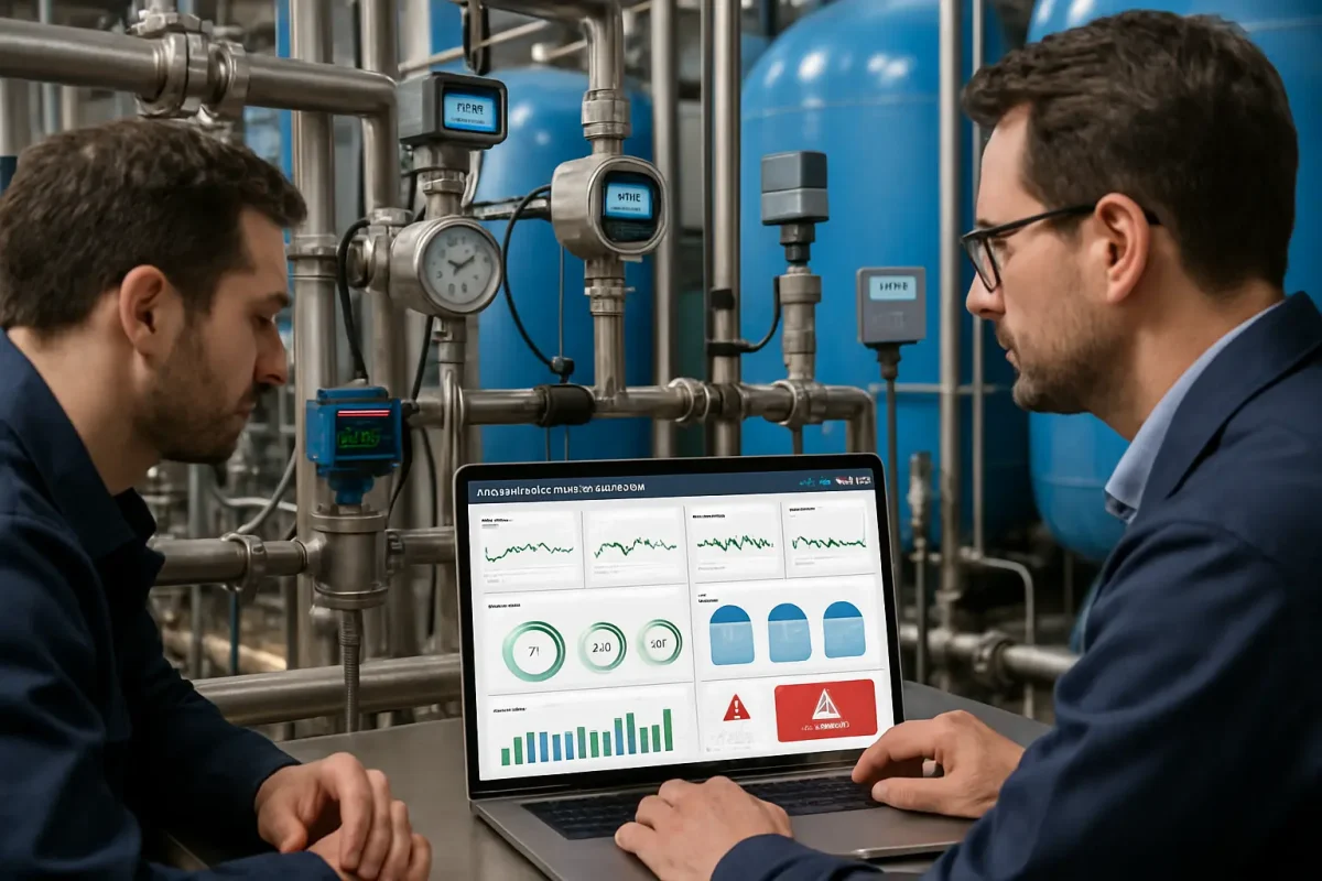 iot based smart water management system IoT Based Smart Water Management System with sensors, cloud dashboard, and real-time water monitoring