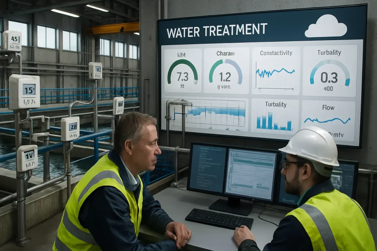 smart city water treatment monitoring