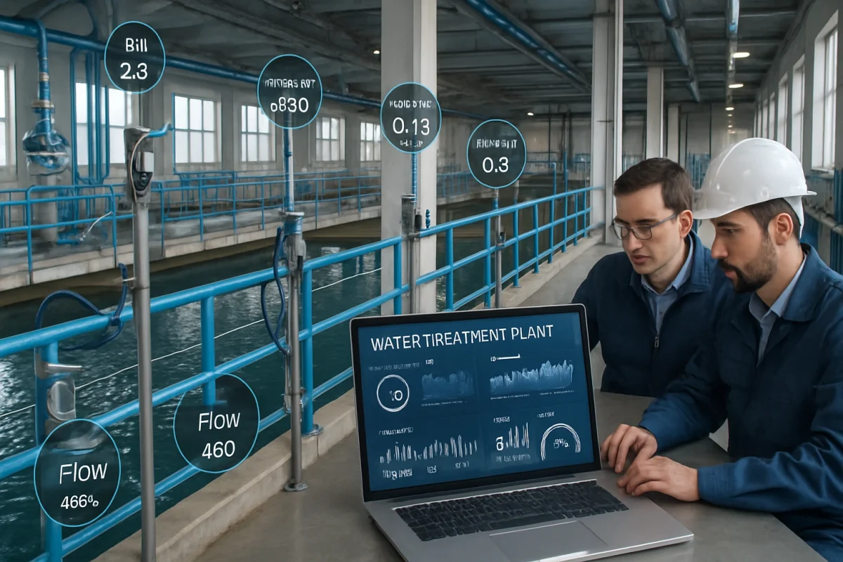 water treatment iot monitoring